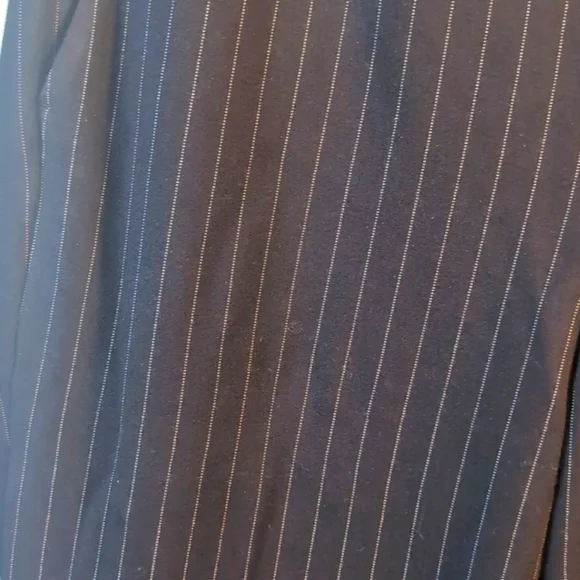 Liverpool Navy Stripes Knit Trousers Size 12/31 New With Tags - Picture 10 of 16